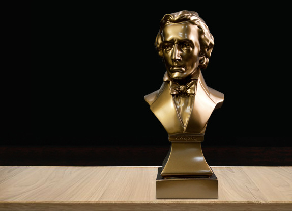 Tv Art And Craft - Klavierkomponist Musiker Chopin Statue BÜSTE Figur