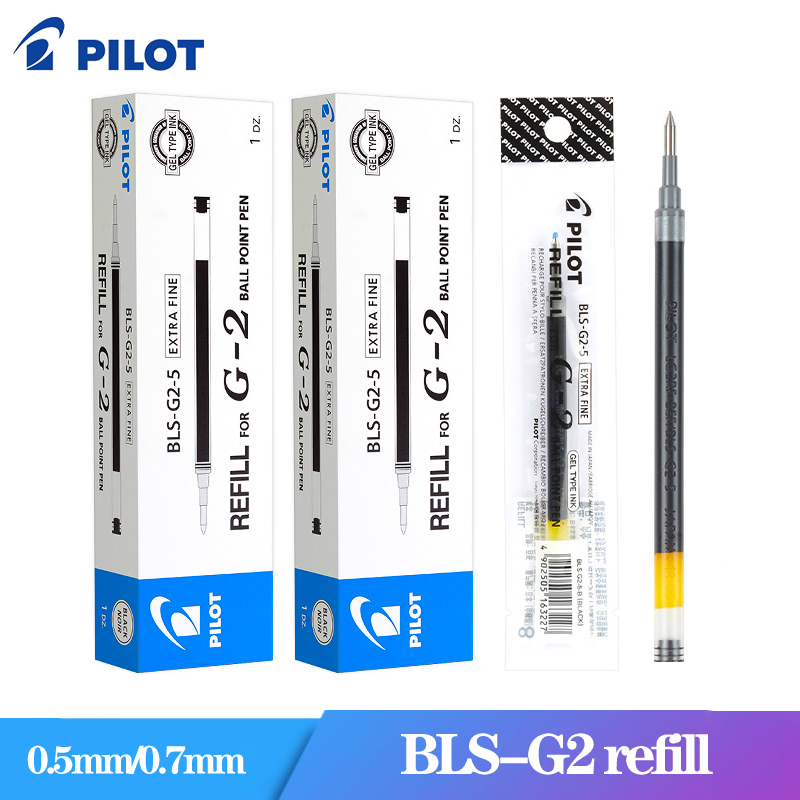 Pilot Pen G2 - 12 Pcs PILOT Refill BLS-G2 für