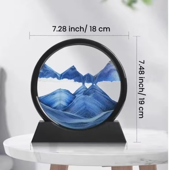 2026 3D-Sanduhr, Bewegliches S – Art Craft Movement Bewertung und Preis