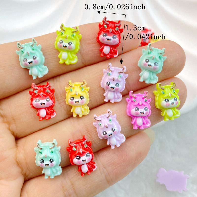 50pcs neue gemischte Nagel kun – Art Craft Dinosaurs Bewertung und Preis