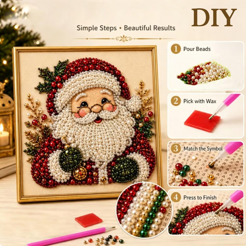 Weihnachtsmann Perlen-Kunst DI – Art Craft Kits For Adults Bewertung und Preis