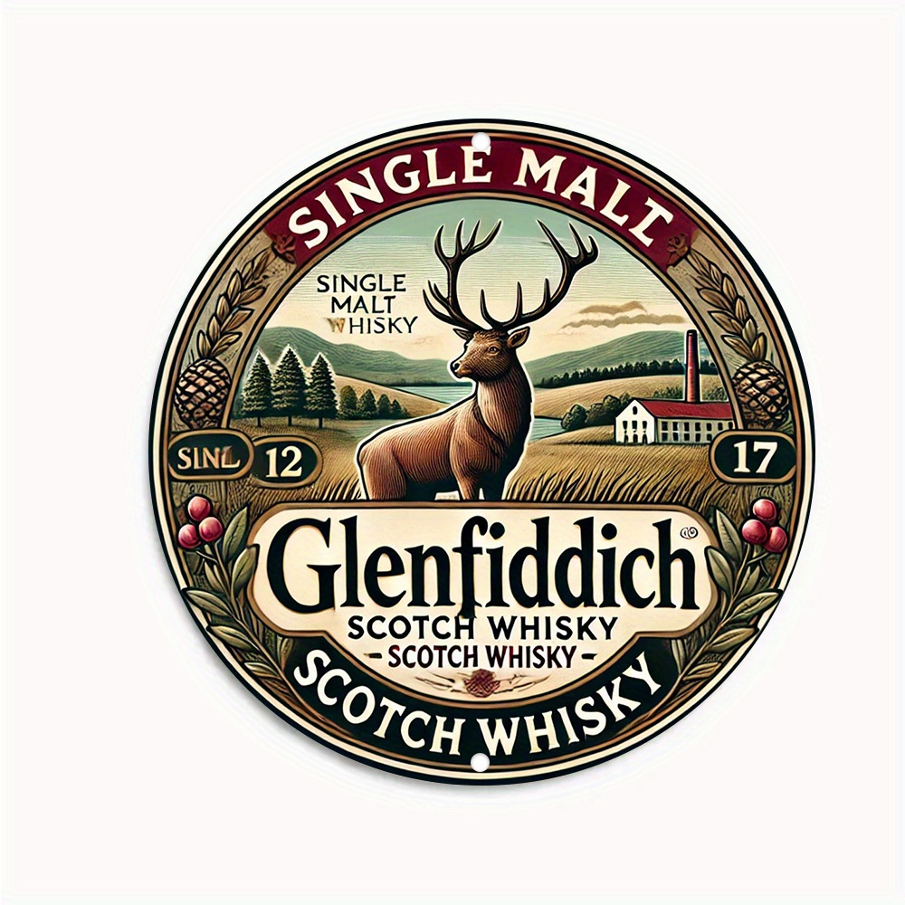 2D flach, Glenfiddich Scotch W – Art Craft Movement Bewertung und Preis
