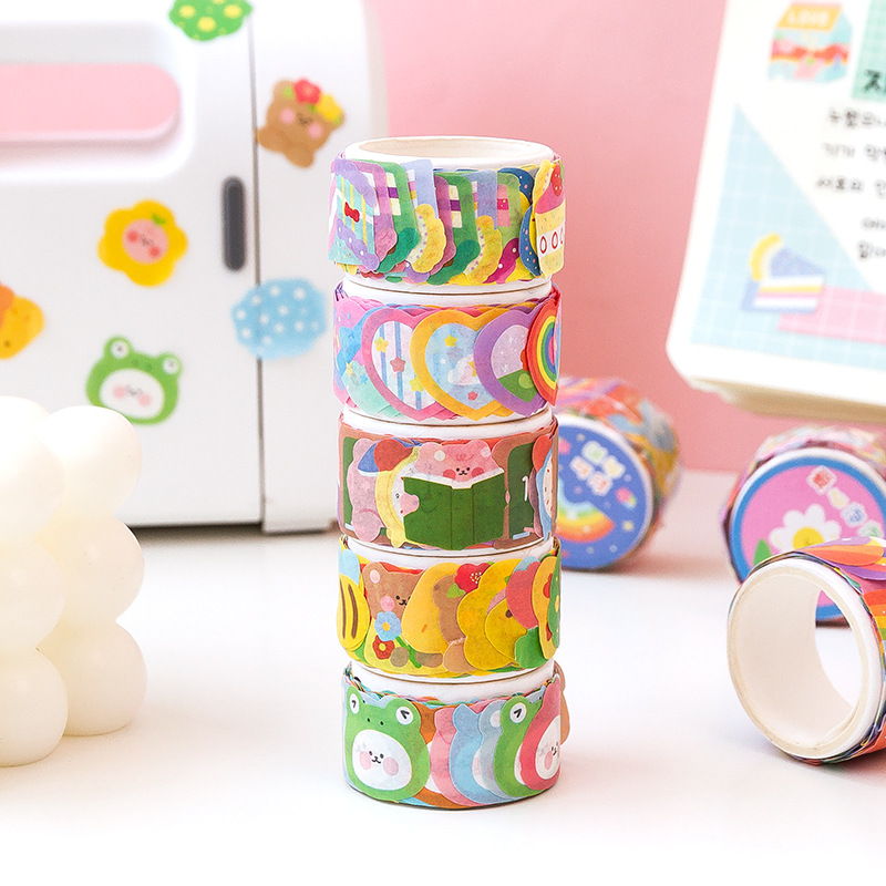 1 Rolle super süßes, gestanzte – Washi Tape Rolls Bewertung und Preis