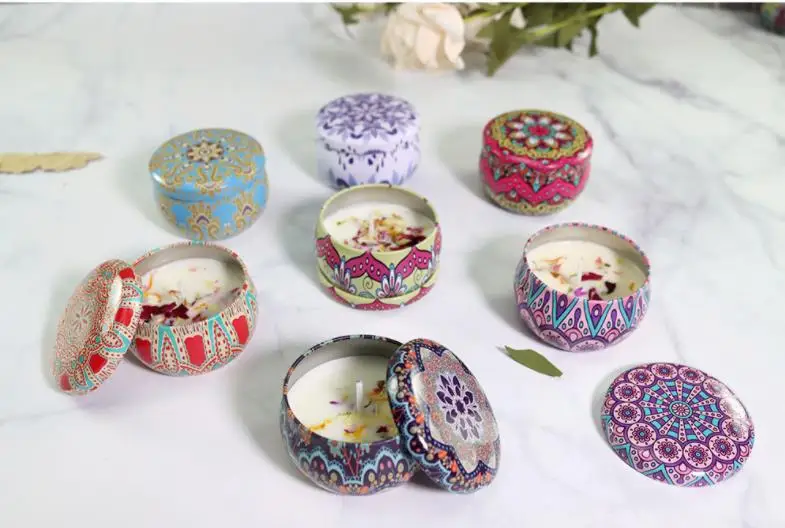 Neue Duftkerze Zinn Glas Tragb – Soy Candle Fragrance Oil Bewertung und Preis