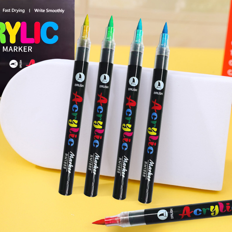 12-60 Farben  Acrylfarben-Mark – Illustration Marker Set Bewertung und Preis