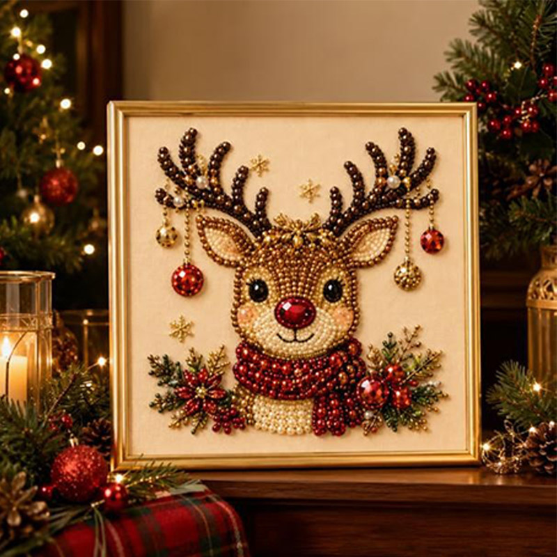Weihnachts-Perlen-Diamantmaler – Craft Art Set Bewertung und Preis