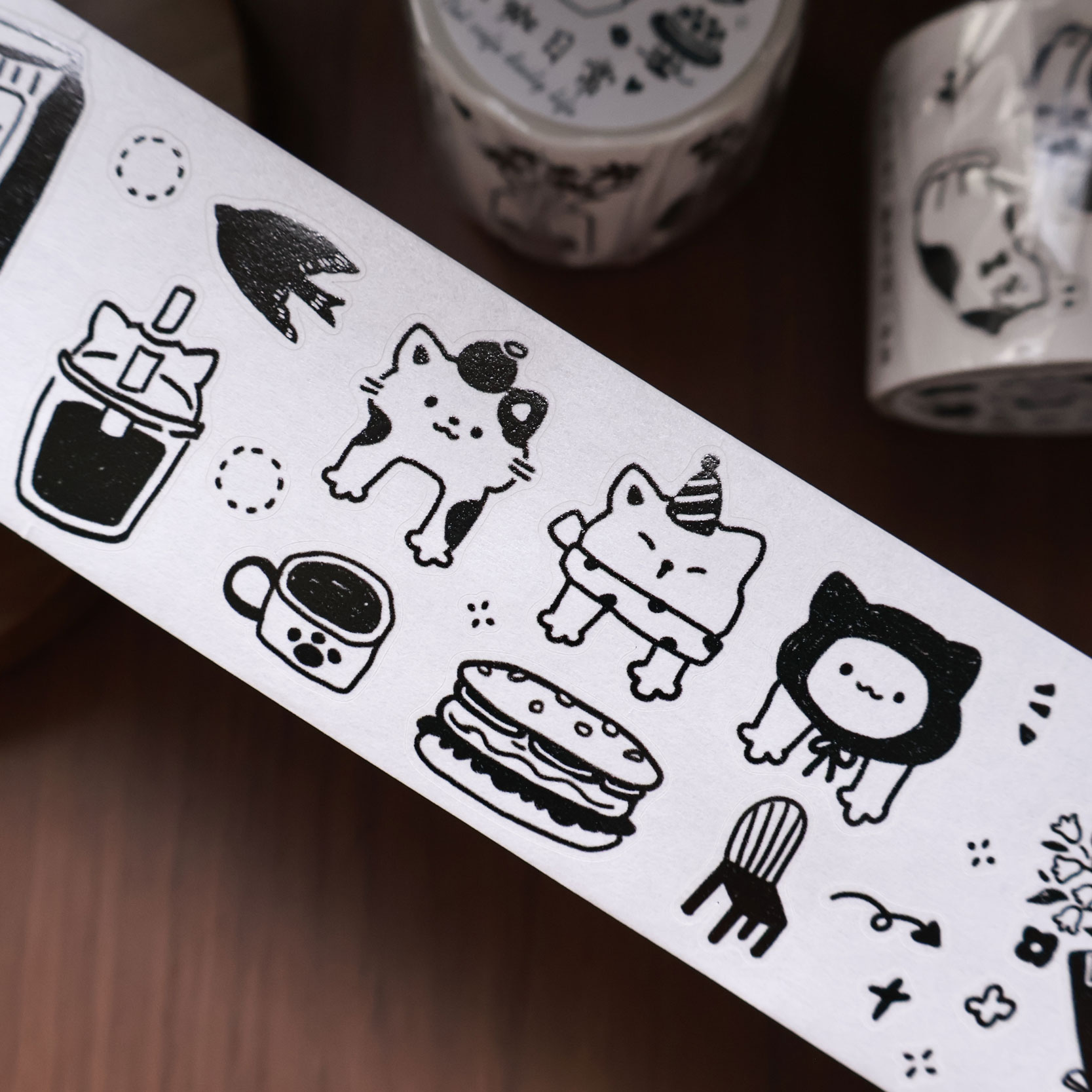 YiEr Studio Vintage Daily Cat' – Washi Tape Rolls Bewertung und Preis