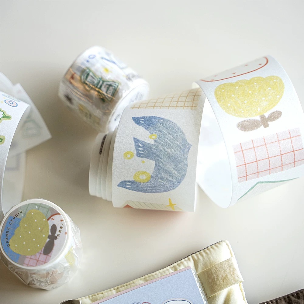 Orange Studio Vintage Graffiti – Washi Tape Rolls Bewertung und Preis