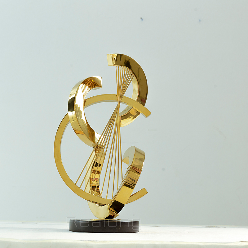 47 cm abstrakte Metallskulptur – Art Craft Hotel Bewertung und Preis