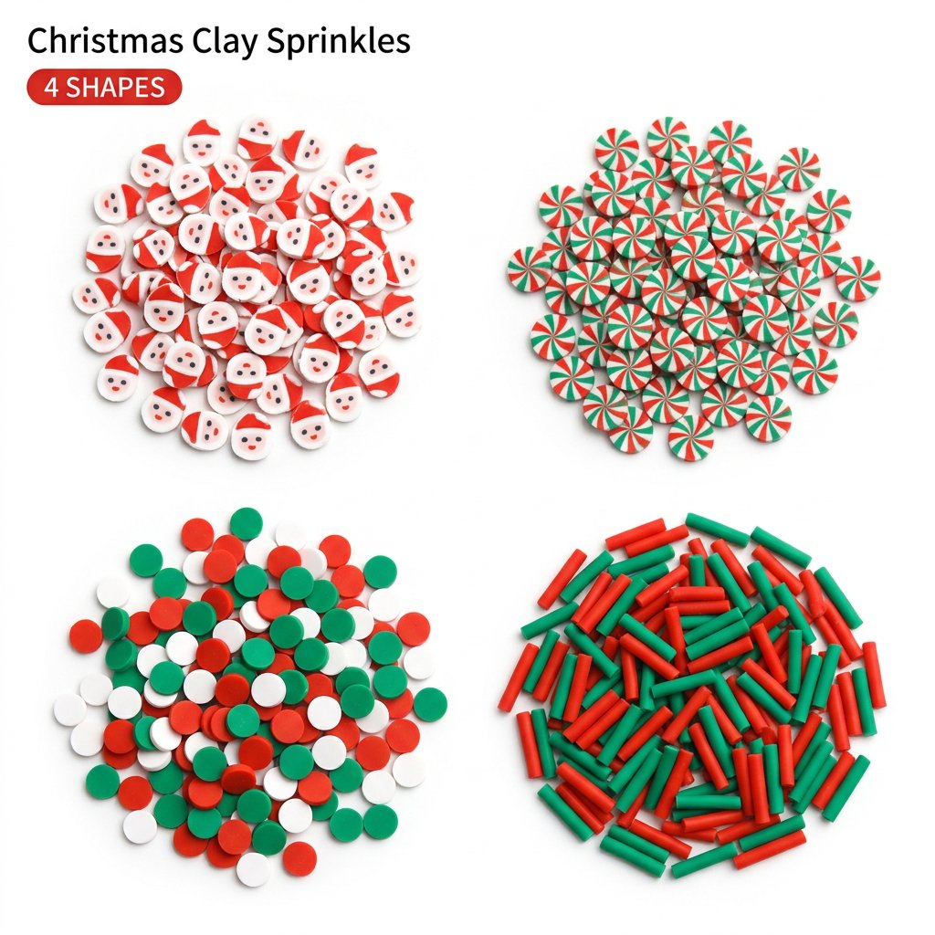 250 Stück Weihnachts-Polymer-C – Art Craft Birthday Party Bewertung und Preis