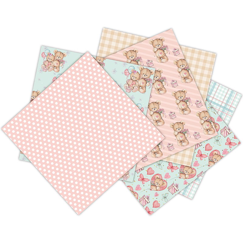 12 blätter wenig bär Scrapbook – Art Craft Birthday Party Bewertung und Preis