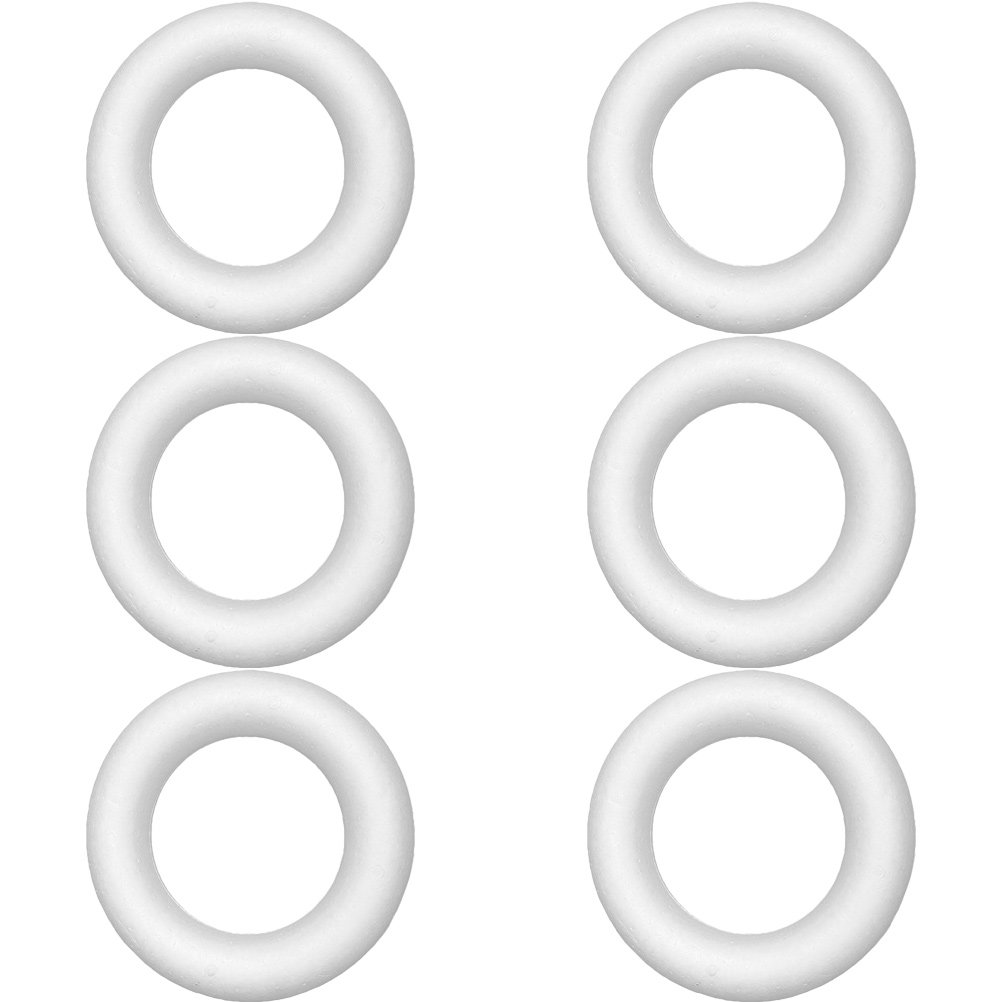 6 Stück Leichte Schaumstoff-Kr – Art Craft Birthday Party Bewertung und Preis