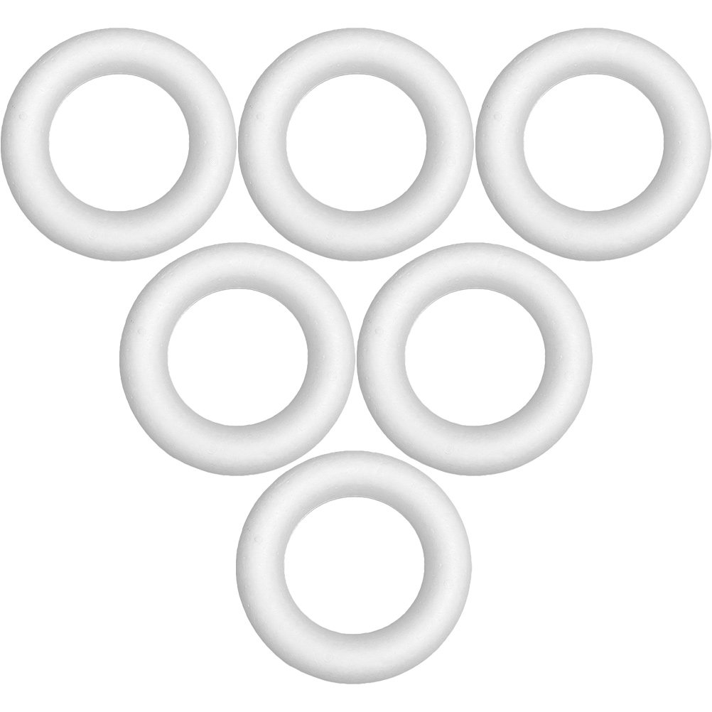 6 Stück Leichte Schaumstoff-Kr – Art Craft Birthday Party Bewertung und Preis