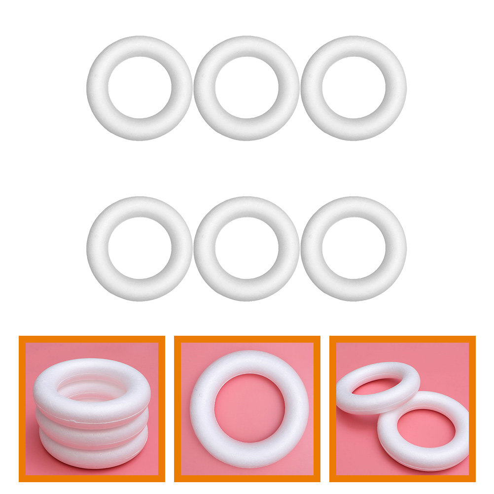 6 Stück Leichte Schaumstoff-Kr – Art Craft Birthday Party Bewertung und Preis