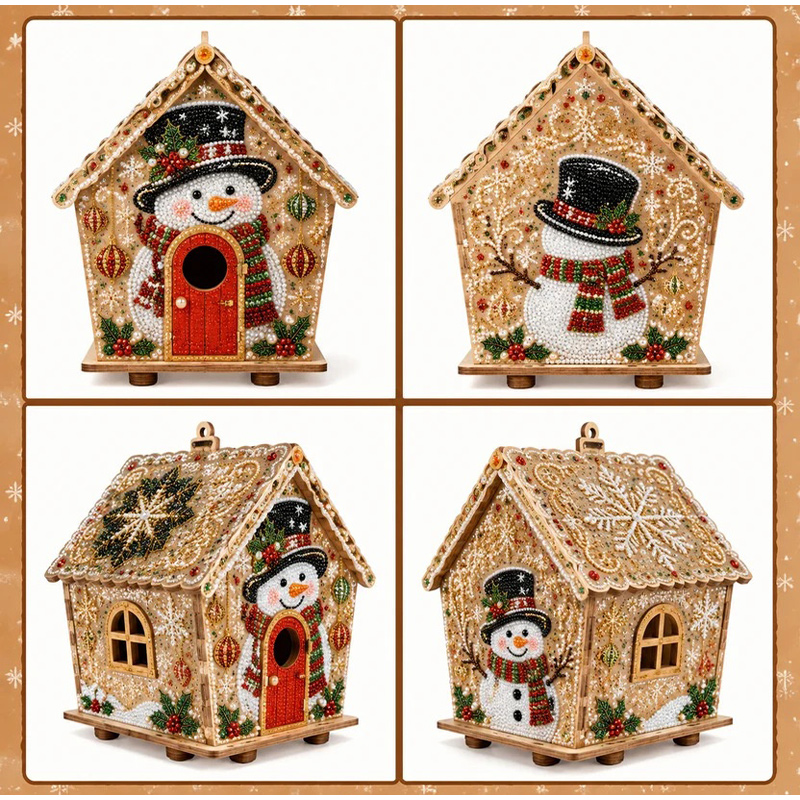 Weihnachtshaus Plymagic DIY Pe – Craft Art Set Bewertung und Preis