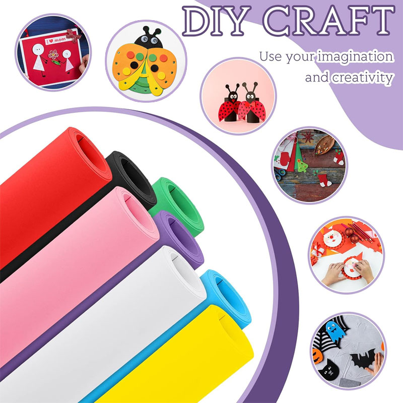 1 Stück bunte Eva-Schaumstoffp – Art Craft Birthday Party Bewertung und Preis