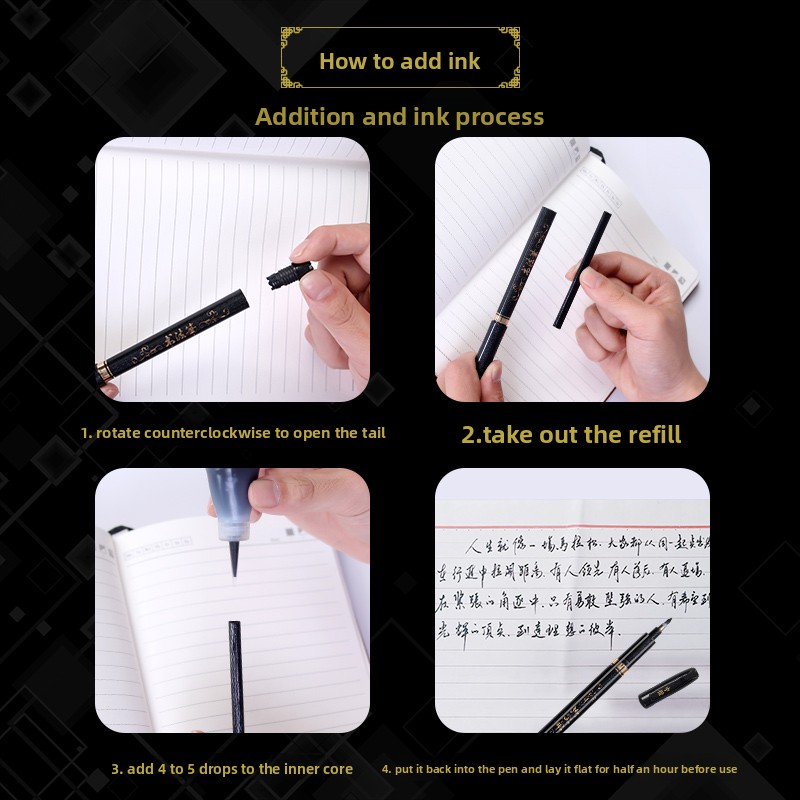 4-teiliges Set Kalligrafie-Kun – Craft Art Set Bewertung und Preis