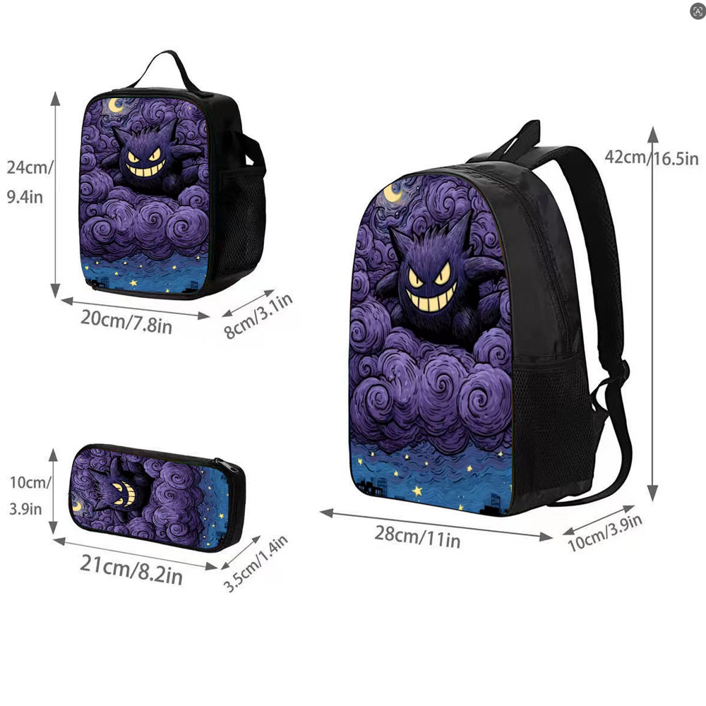 Kindertasche, Pokémon, Gengar, – Art Portfolio Bag Bewertung und Preis