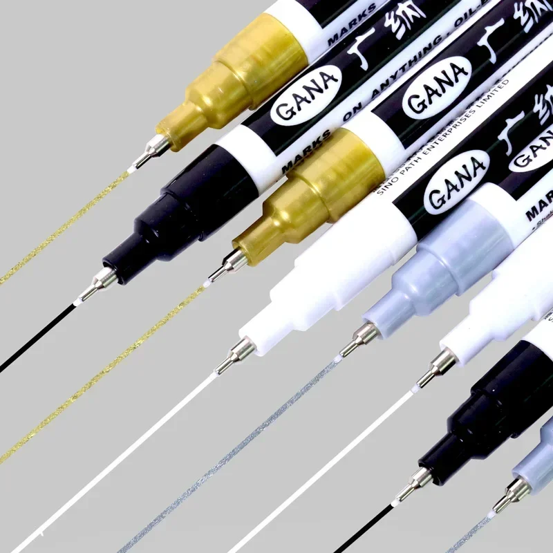 4 Teile/satz Ölbasierte Weiß S – Illustration Marker Set Bewertung und Preis