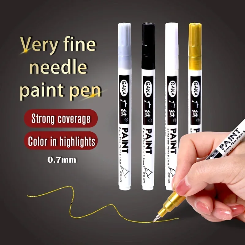 4 Teile/satz Ölbasierte Weiß S – Illustration Marker Set Bewertung und Preis
