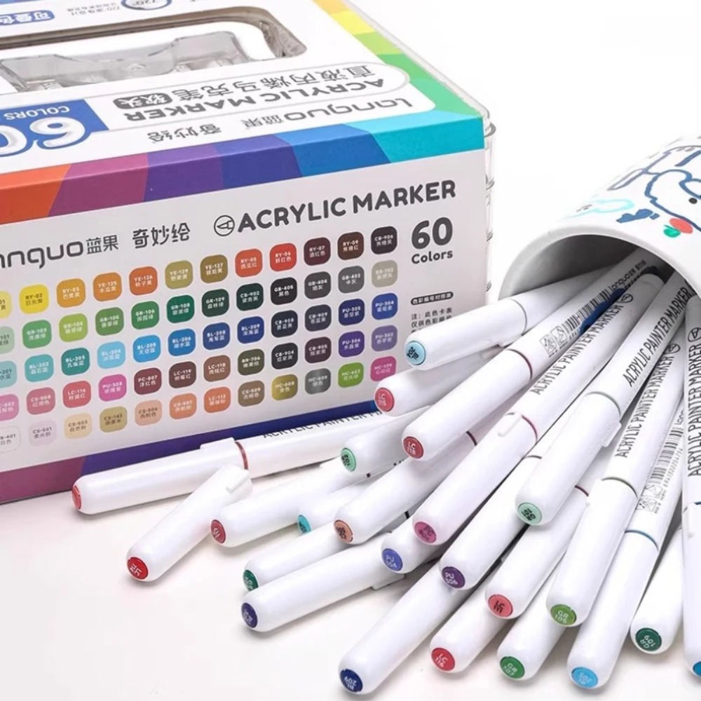 LANGUO 24-288 Farben Acryl-Mar – Illustration Marker Set Bewertung und Preis