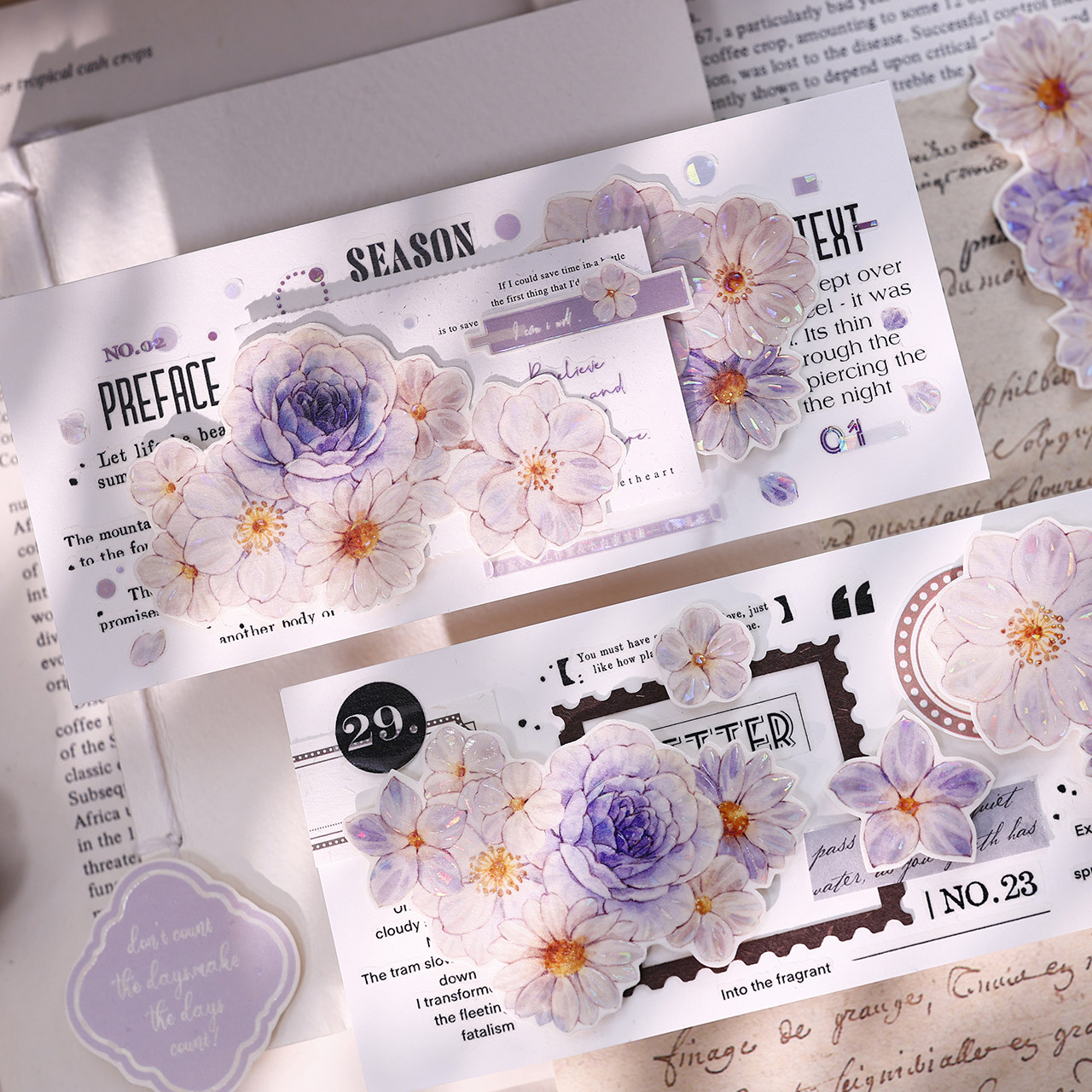 XiaoBaiJia Studio Vintage Wash – Washi Tape Rolls Bewertung und Preis