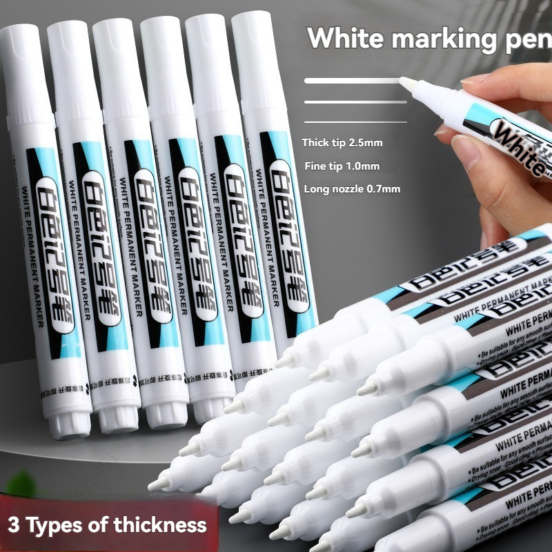 1/10/20 Stück weiße Permanentm – Illustration Marker Set Bewertung und Preis
