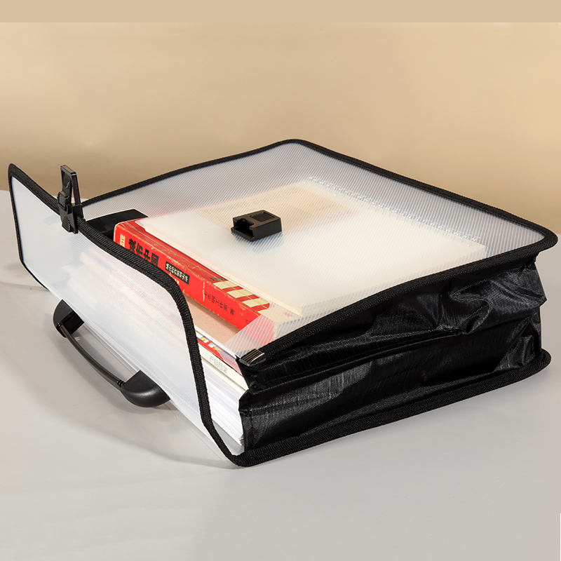 Tragbare transparente Plastikt – Art Portfolio Bag Bewertung und Preis