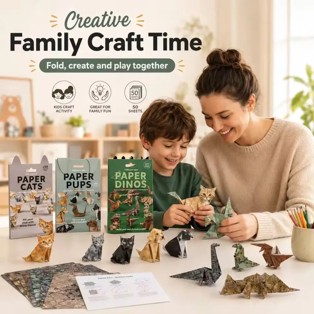 Kreative DIY Papierkatzen 50 B – Art Craft Dinosaurs Bewertung und Preis