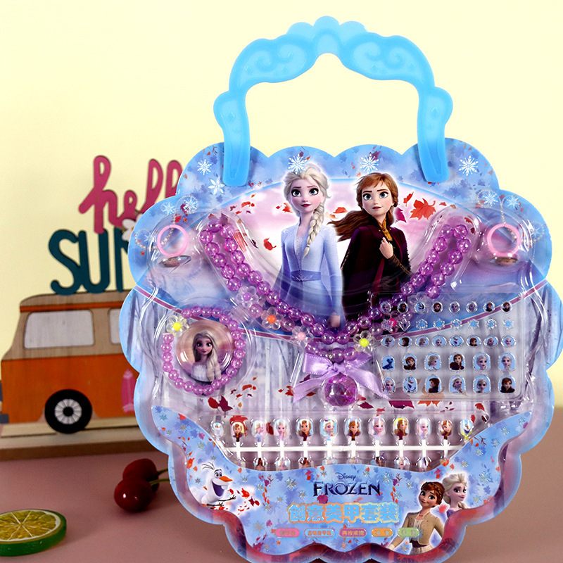 Frozen Nagelaufkleber-Halskett – Art Craft Movement Bewertung und Preis