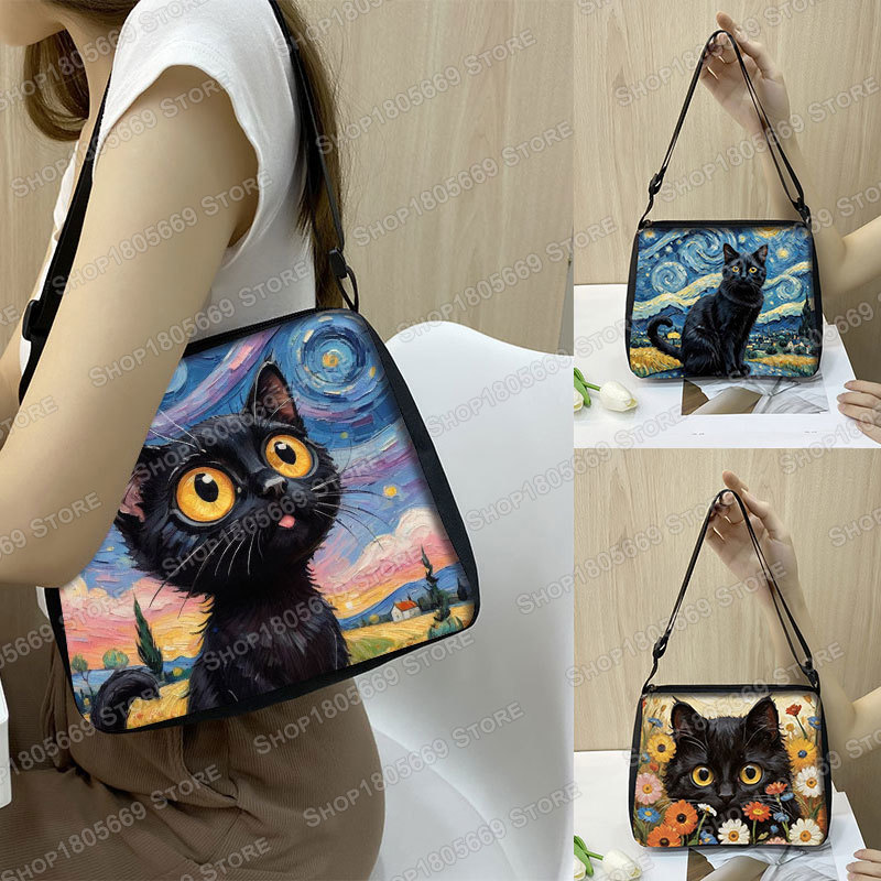 Ölgemälde Van Gogh Schwarze Ka – Art Portfolio Bag Bewertung und Preis
